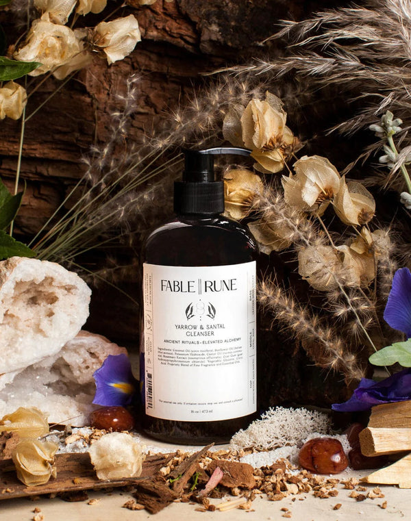 FABLE RUNE YARROW AND SANTAL CLEANSER - Rock Paper Scissors